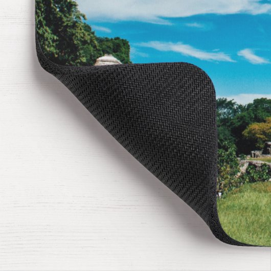 Mayaruinen von Palenque Mousepad (Ecke)