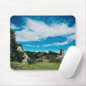 Mayaruinen von Palenque Mousepad (Mit Mouse)