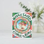 Mayasankt Feiertagspostkarte (Stehend Vorderseite)