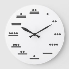 Mayazahl-Entsprechungs-Uhr Große Wanduhr