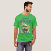 Maybe Books Are Addicted To Me Book Stack Floral B T-Shirt (Vorne ganz)