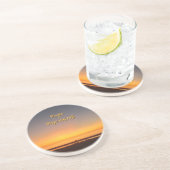 "Maybe Magic Does Exist" Getränkeuntersetzer (Seite)