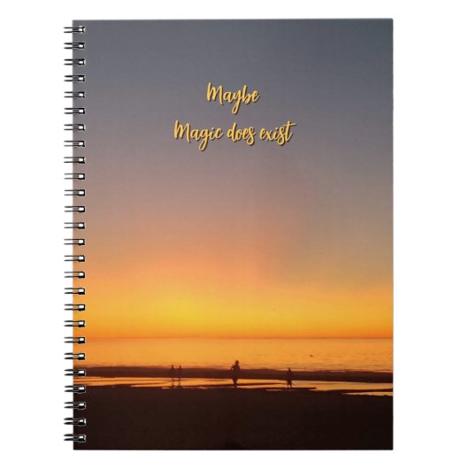 "Maybe Magic Does Exist" Notizblock (Vorderseite)