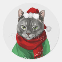 Maybelle Jones Weihnachtskarten-Umschlag Aufkleber