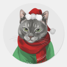 Maybelle Jones Weihnachtskarten-Umschlag Aufkleber