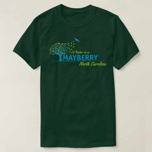 Mayberry North olina von der Andy Griffith Show T-Shirt (Design vorne)