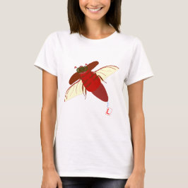 Maybug Flight School! Funny Illustration T-Shirt