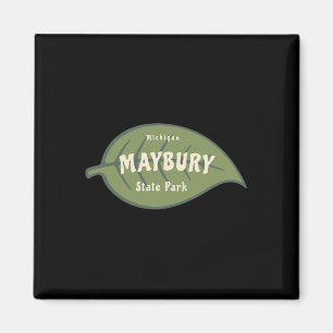 Maybury Staat Park Michigan Herbstlaubs Magnet