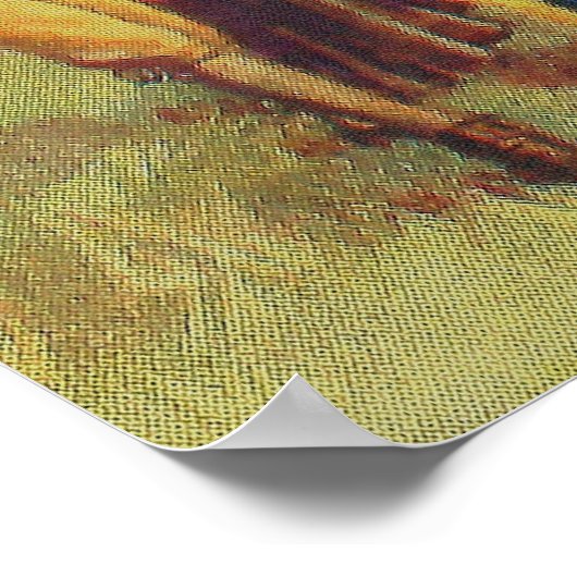 Mayday-Dancing rund um die Maypole. Poster (Ecke)