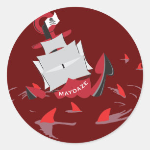 Maydaze-Haikreis Runder Aufkleber