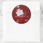 Maydaze-Haikreis Runder Aufkleber (Tasche)