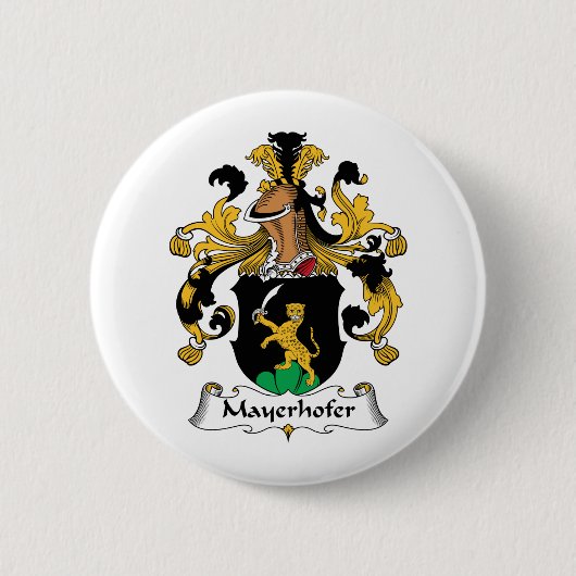 Mayerhofer Familienwappen Button (Vorderseite)