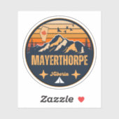 Mayerthorpe, Alberta Aufkleber (Blatt)