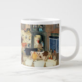 Mayfair Viehmarkt des 18. Jahrhunderts Jumbo-Tasse (Rechts)