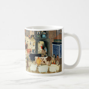 Mayfair Viehmarkt des 18. Jahrhunderts Kaffeetasse