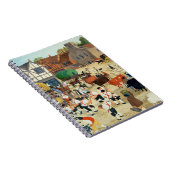 Mayfair Viehmarkt des 18. Jahrhunderts Notizblock (Rechte Seite)