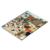 Mayfair Viehmarkt des 18. Jahrhunderts Notizblock (Linke Seite)