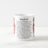 Mayfield, Geschichte, Bedeutung und die Kaffeetasse (Mittel)