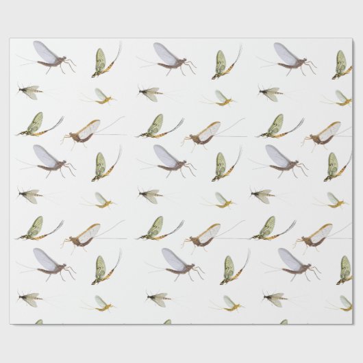 Mayflies Geschenkpapier (Flach)