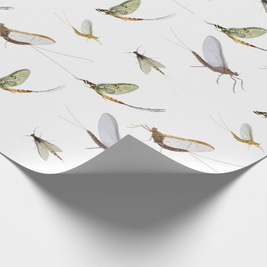 Mayflies Geschenkpapier (Ecke)