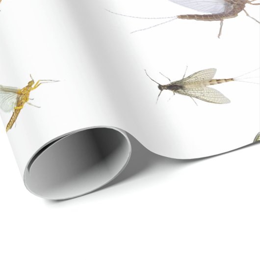 Mayflies Geschenkpapier (Rolleneckpunkt)