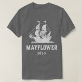 Mayflower 400 Jahre Shirt 1620 Thanksgivin (Design vorne)