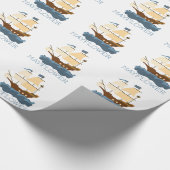 Mayflower Geschenkpapier (Ecke)