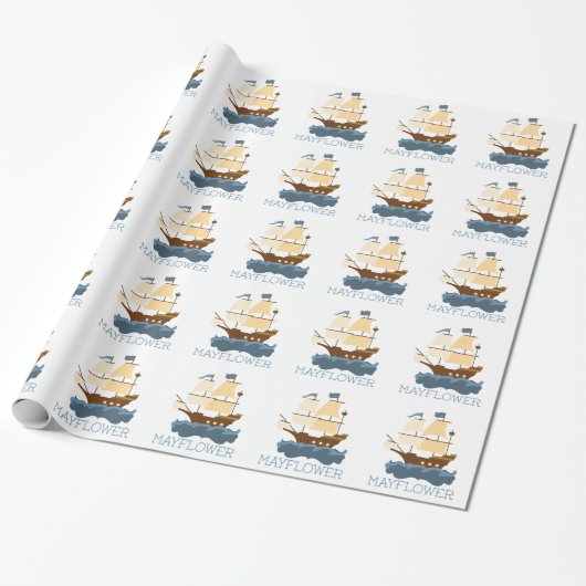 Mayflower Geschenkpapier (Ungerollt)