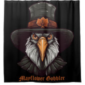 Mayflower Gobbler Duschvorhang (Vorderseite)
