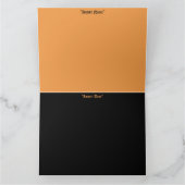 Mayflower Gobbler Karte (Innenseite)