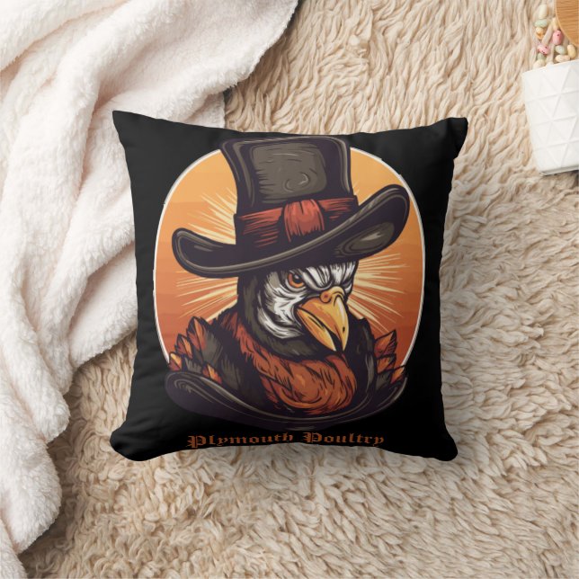 Mayflower Gobbler Kissen (Decke)