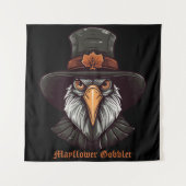 Mayflower Gobbler Wandteppich (Vorderseite)