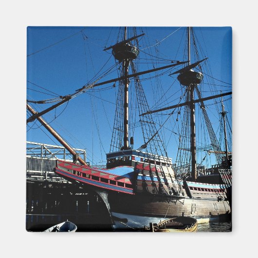 Mayflower II, National Historic Sehenswürdigkeit, Magnet (Vorne)