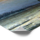 Mayflower im Hafen von Plymouth Poster (Ecke)