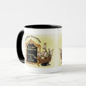 Mayflower Nachkomme-Kaffee-Tasse Tasse (Vorderseite Links)