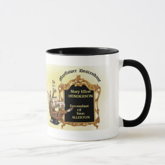 Mayflower Nachkomme-Kaffee-Tasse Tasse