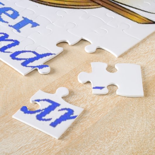 Mayflower Nachkomme-Segelschiff Puzzle (Seite)