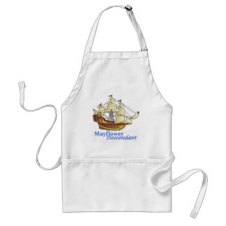 Mayflower Nachkomme-Segelschiff Schürze