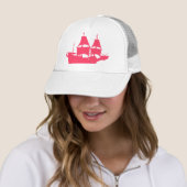 Mayflower Pink Truckers Hat (Farbe auswählen) Truckerkappe (Beispiel)