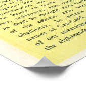 Mayflower Poster (Ecke)