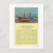 Mayflower Postkarte (Vorderseite)