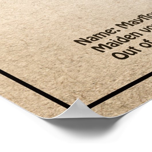 Mayflower - SchiffskBlueprint-Pläne SD Poster (Ecke)