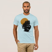 Mayflower Schiffssegeln im T - Shirt der (Vorne ganz)