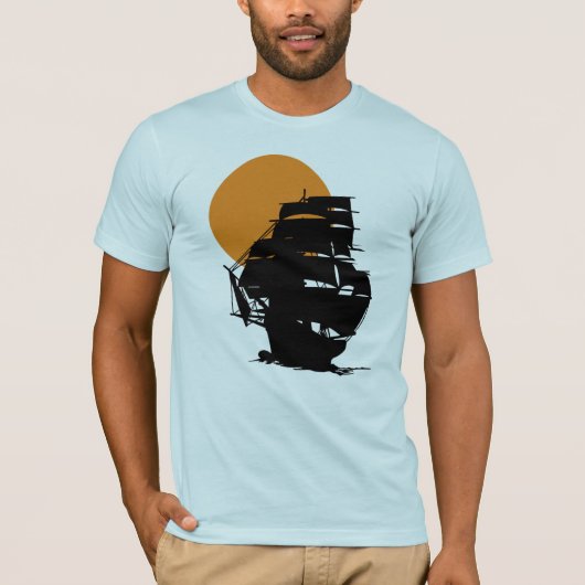 Mayflower Schiffssegeln im T - Shirt der (Vorderseite)
