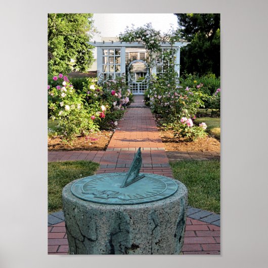 Mayflower Society House Garten Poster (Vorne)