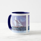 Mayflower u. Galatea Tasse (Vorderseite Links)