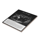 Mayflower - Unterzeichnen des Vertrages Fliese (Seite)