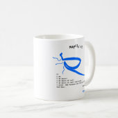 Mayfly AI Kaffeetasse (VorderseiteRechts)