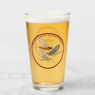 Mayfly Beer Pint Glass Glas