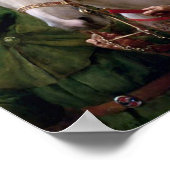 Maying von John Collier durch Königin Guinevere Poster (Ecke)